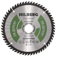 Диск пильный Hilberg Industrial Дерево 200*30*24Т HW200_3