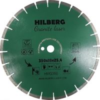 Диск алмазный отрезной 350*25,4*10 Hilberg Гранит Лазер HMG350_0