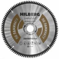 Диск пильный Hilberg Industrial Ламинат 250*30*100Т HL250_1