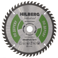 Диск пильный Hilberg Industrial Дерево 185*20/16*48Т HW186_2