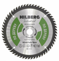 Диск пильный Hilberg Industrial Дерево 185*20/16*60Т HW187_1