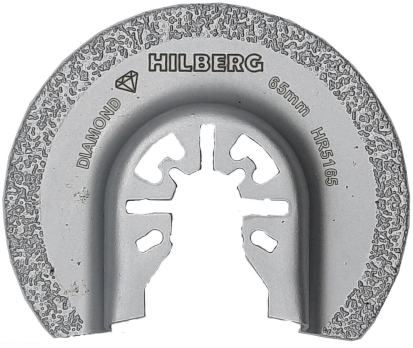 Полотно алмазное отрезное по керамике и камню Hilberg Radial Vc-M 65 mm HR5165