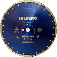 Диск алмазный отрезной 350*25,4*12 Hilberg Universal HM708_0