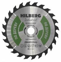 Диск пильный Hilberg Industrial Дерево 250*30*24Т HW250_1