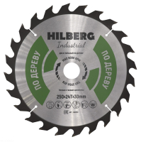 Диск пильный Hilberg Industrial Дерево 250*30*24Т HW250_2