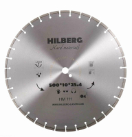 Диск алмазный отрезной 500*25,4*12 Hilberg Hard Materials Лазер HM111_1