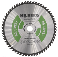 Диск пильный Hilberg Industrial Дерево 315*30*60Т HW315_2