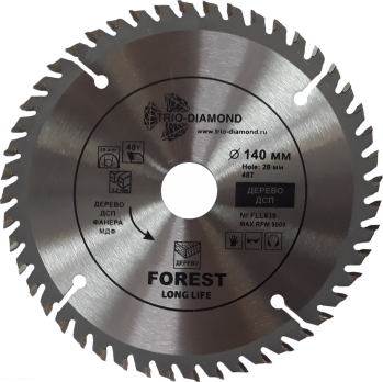 Диск пильный 140*20/16*48Т FLL839