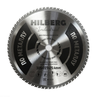 Диск пильный  Hilberg Industrial Металл 305*25,4*72Т HF305_0