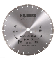 Диск алмазный отрезной 400*25,4*12 Hilberg Hard Materials Лазер HM109_0