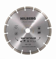 Диск алмазный отрезной 230*22,23 Hilberg Hard Materials Лазер HM106_1