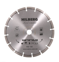 Диск алмазный отрезной 230*22,23 Hilberg Hard Materials Лазер HM106_0