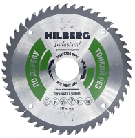 Диск пильный Hilberg Industrial Дерево тонкий рез 165*30*48Т HWT163_0