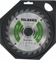 Диск пильный Hilberg Industrial Дерево тонкий рез 165*30*24Т HWT160_3