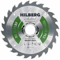 Диск пильный Hilberg Industrial Дерево тонкий рез 165*30*24Т HWT160_2