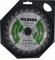 Диск пильный Hilberg Industrial Дерево тонкий рез 190*30*24Т HWT190_3